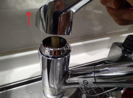 滋賀県大津市　シングルレバー混合水栓修理は田中設備工業